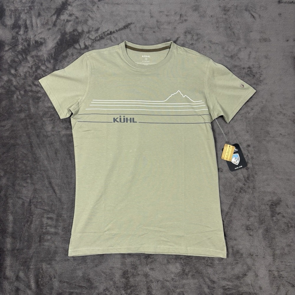 KUHL Men's MOUNTAIN LINES T Shirt Elm Size Medium‎ BRAND NEW
